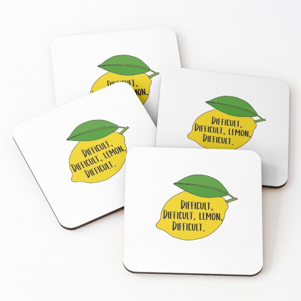 Item preview, Difficult, Difficult, Lemon, Difficult designed and sold by Schaffins.