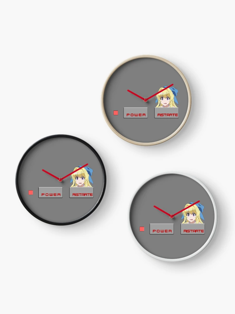 Thumbnail 3 of 4, Clock, Power, Ristarte designed and sold by CCCDesign.