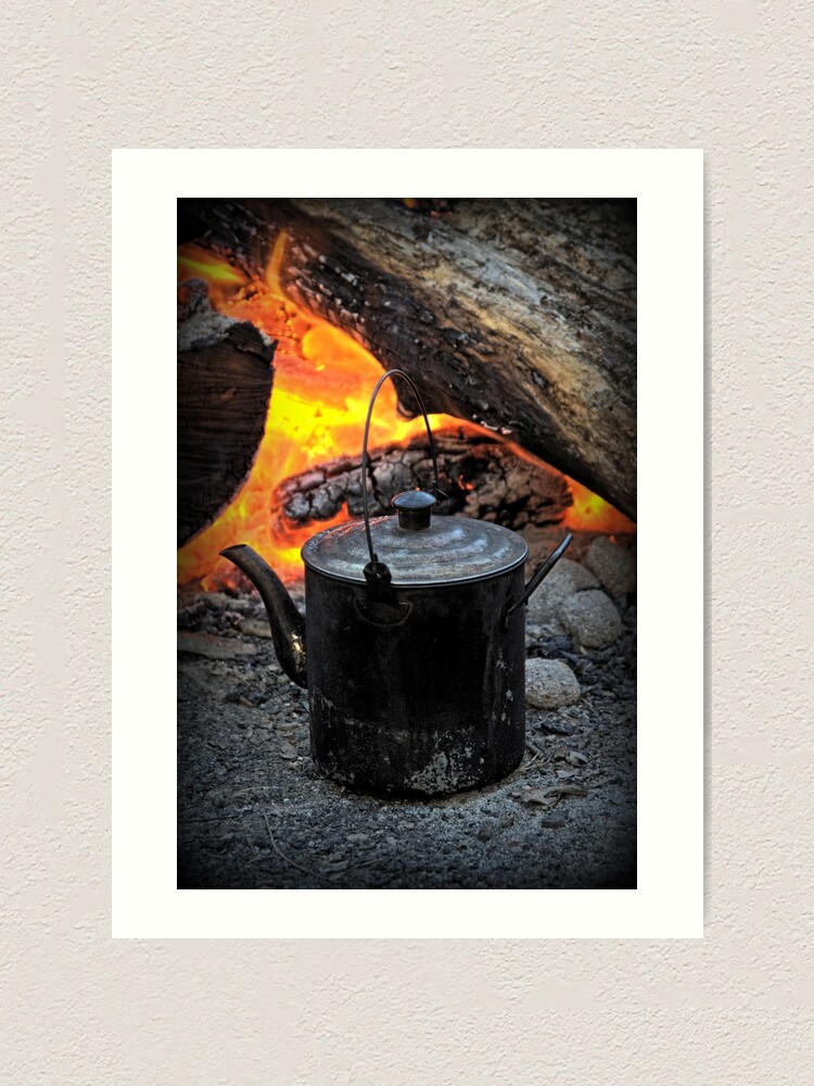 Thumbnail 1 of 3, Art Print, Campfire designed and sold by theoddshot.
