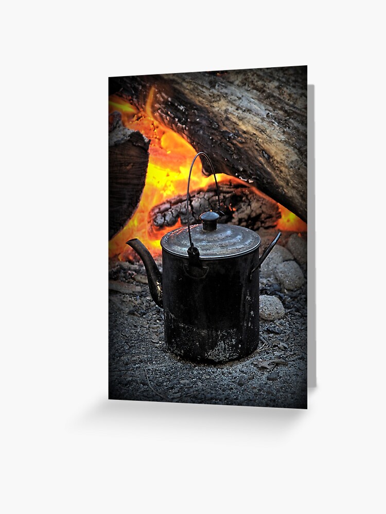 Thumbnail 1 of 2, Greeting Card, Campfire designed and sold by theoddshot.