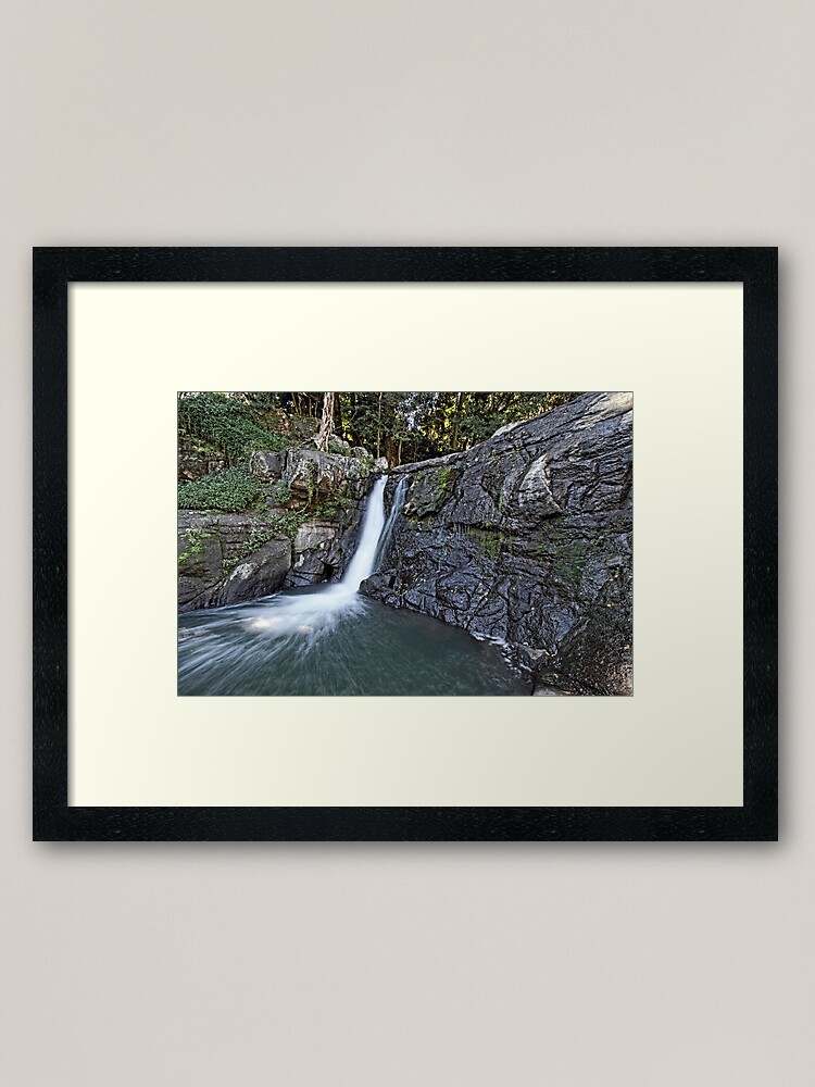 Alternate view of Whian Whian Falls Framed Art Print