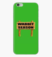 Wabbit season iPhone Case
