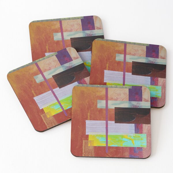 Item preview, Abstract Square Painting  designed and sold by Ísabella Ævarsdóttir.