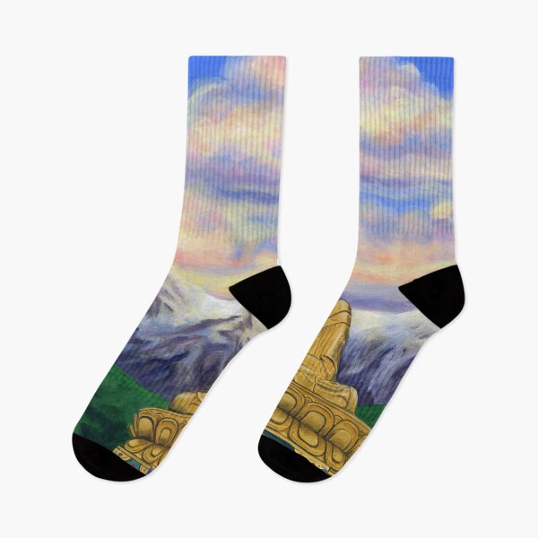 Item preview, Sitting Still: Golden Buddha, Nepal designed and sold by Tamara Clark.