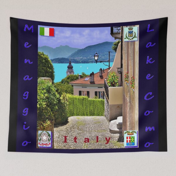 Item preview, Menaggio, Lake Como, Italy designed and sold by DanBaran.