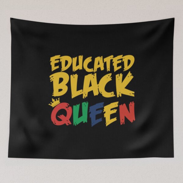Item preview, Educated Black Queen designed and sold by TooFlyDesign.