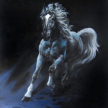 Artwork thumbnail, White Stallion by Sara Moon
