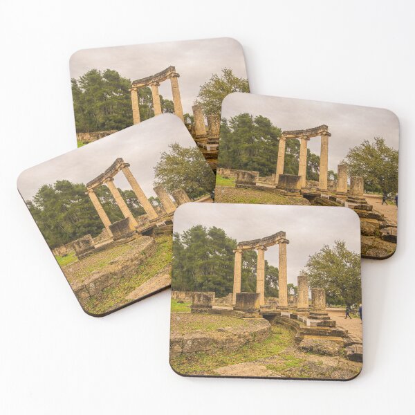 Item preview, Ancient Architecture of Olympia designed and sold by KensLensDesigns.