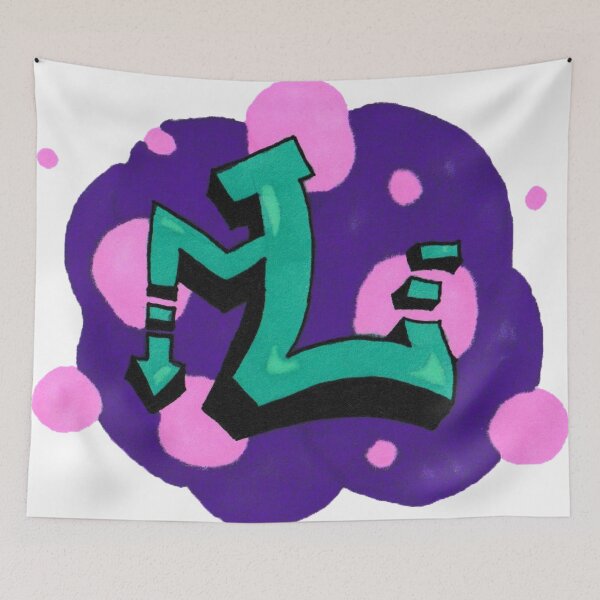 Item preview, Graffiti L designed and sold by Ísabella Ævarsdóttir.