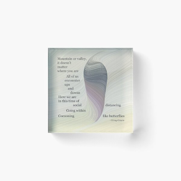 Item preview, Cocooning Poem By Ginny Gaura designed and sold by Ginny Gaura.