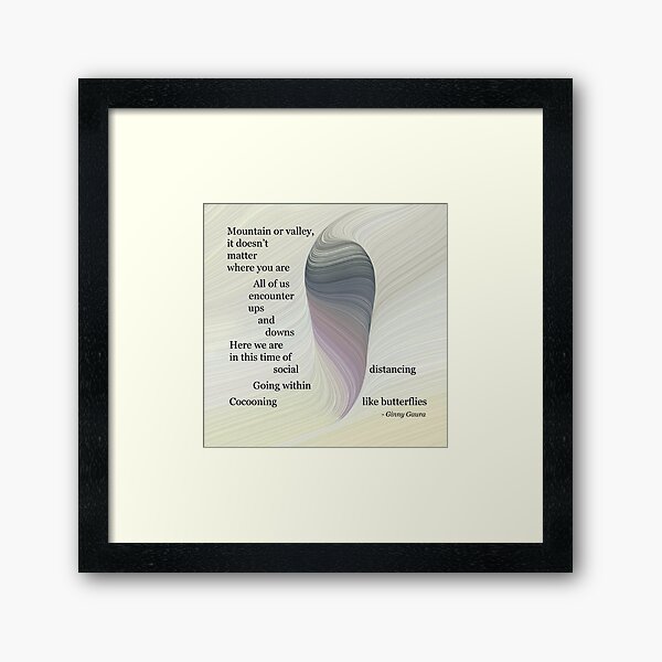 Item preview, Cocooning Poem By Ginny Gaura designed and sold by Ginny Gaura.