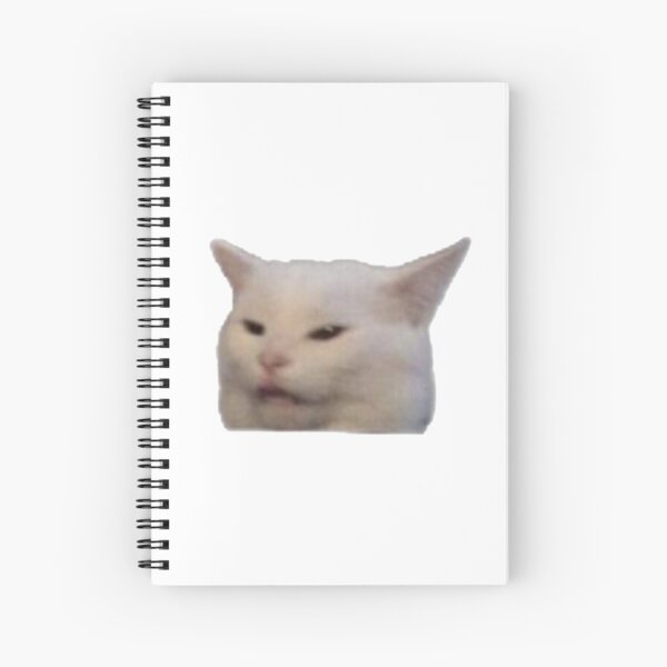 ✧確認用✧blue meme cat✧signature note book✧ cute couple cat | white & grey
