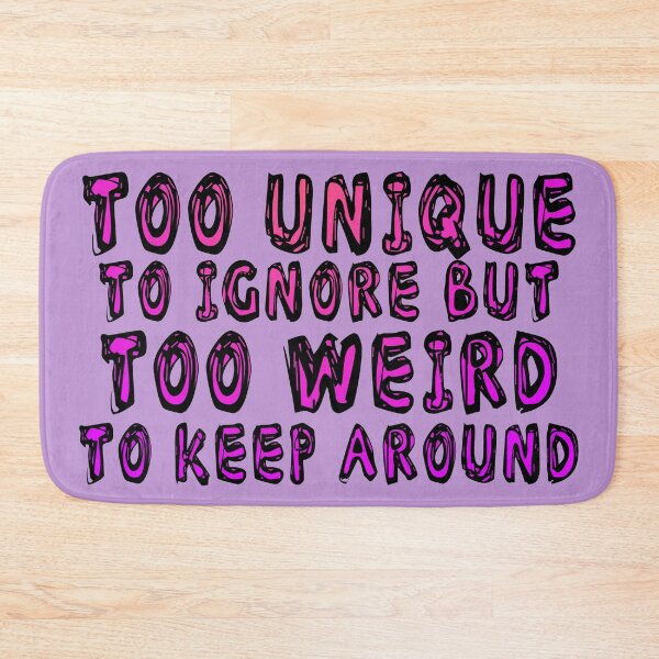 Item preview, Humorous Eccentric Pink Lettering Print designed and sold by Urban-Lettering.