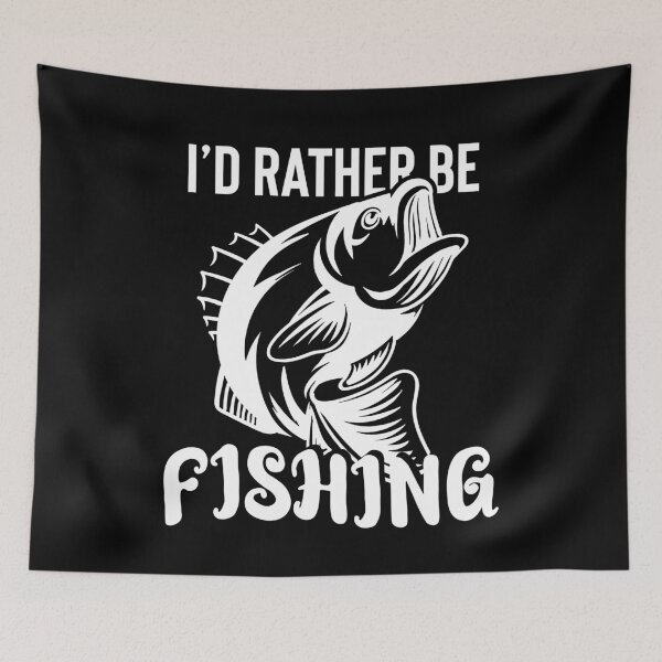 Item preview, I'd Rather Be Fishing designed and sold by TooFlyDesign.