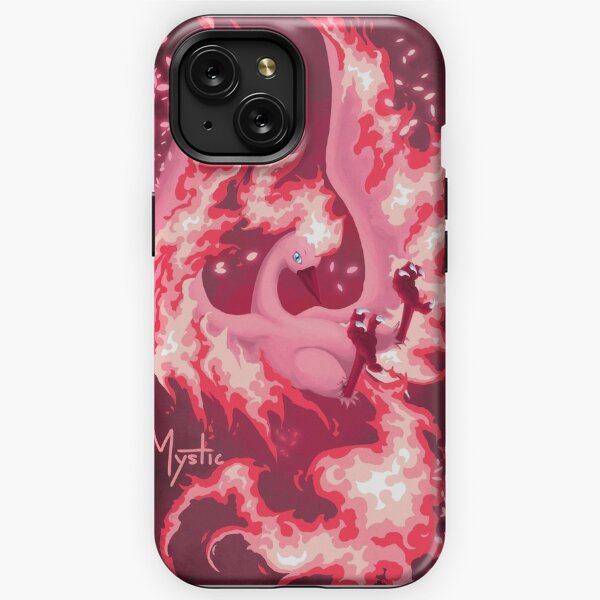 Pokemon Moltres Fire Flying Pose4 Wood Red iPhone XR Rubber Cell Phone Case