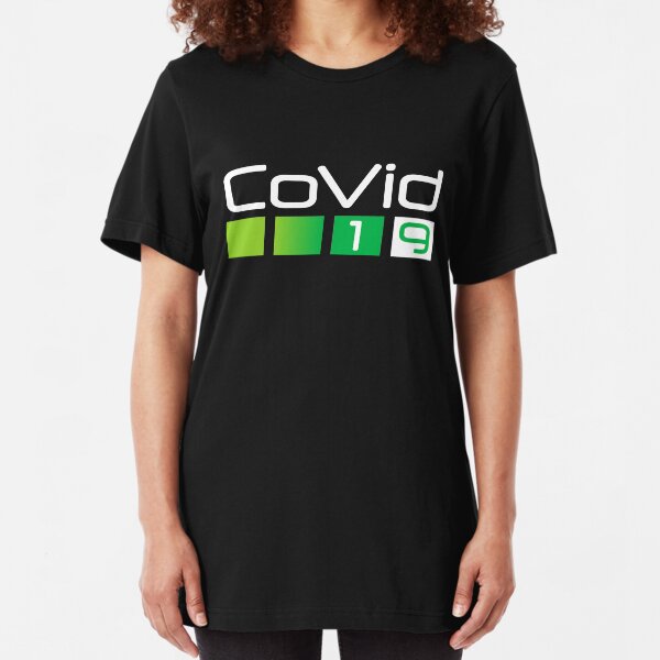 Neon Covid 19 Slim Fit T-Shirt