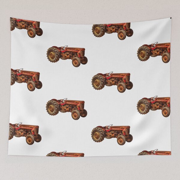 Item preview, Beautiful old rusty Massey tractor designed and sold by Pennylanemerch.
