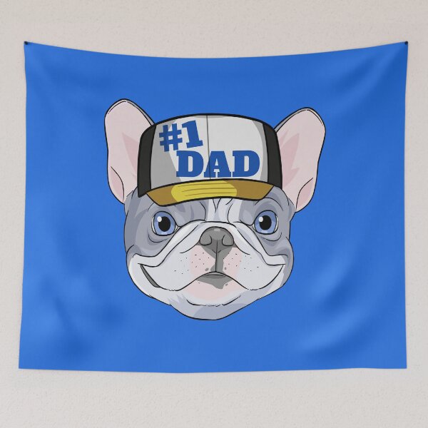 Item preview, French Bulldog #1 Dad Father's Day designed and sold by Nosek1ng.