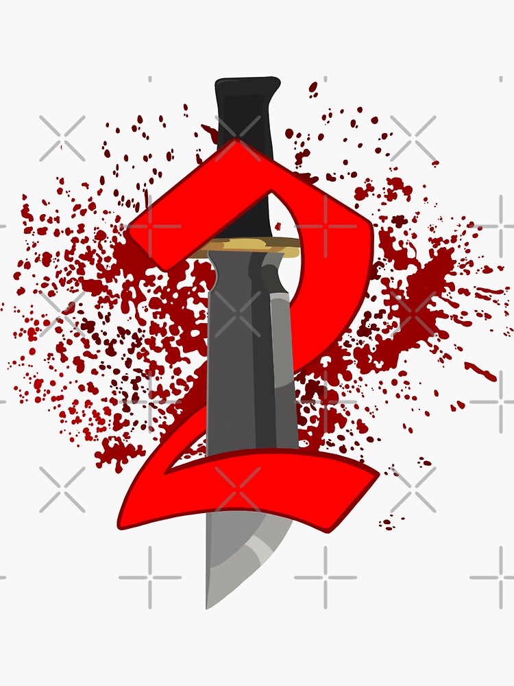 Murder Mystery 2 Stickers Redbubble - funny hiding spot roblox murder mystery 2 w gamer chad