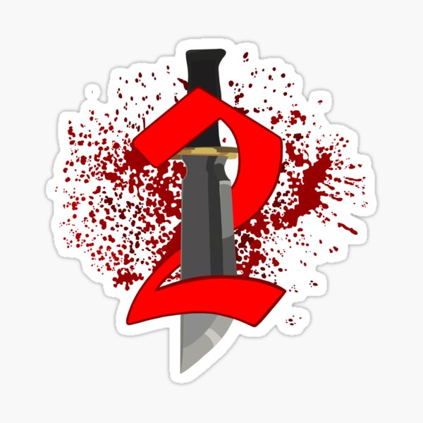 Murder Mystery 2 Stickers Redbubble - roblox murder mystery 2 i m denisdaily youtube