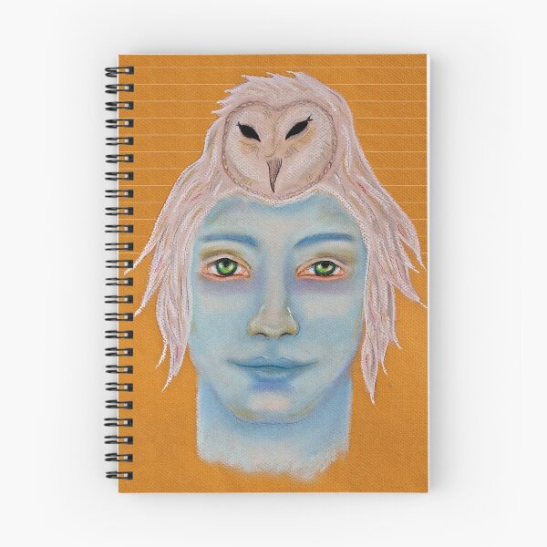 Artikelvorschau, Licht Portrait-Blue Owl Boy entworfen und verkauft von Kai Phoenix.