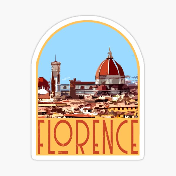 Florence, Italy Decal Sticker
