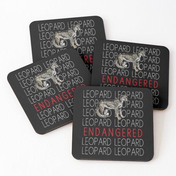 Item preview, ENDANGERED LEOPARDS designed and sold by LoveAndDefiance.