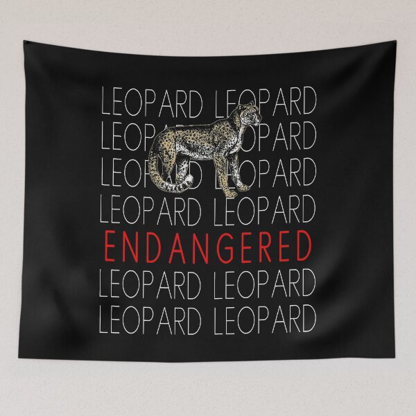 Item preview, ENDANGERED LEOPARDS designed and sold by LoveAndDefiance.