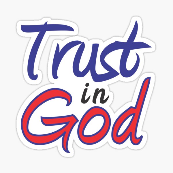 Trust in God Sticker