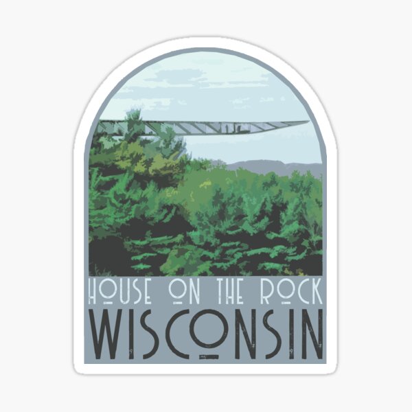 House on the Rock Decal Sticker