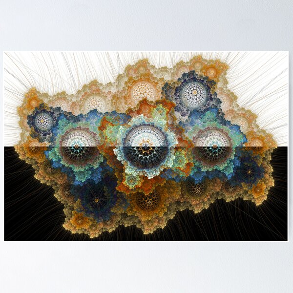 Artikelvorschau, Outer space coral entworfen und verkauft von starsofglass.