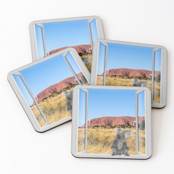 Item preview, Koala on your window. Window illusion. designed and sold by MindTravel.