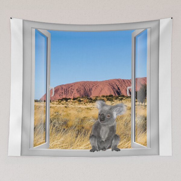 Item preview, Koala on your window. Window illusion. designed and sold by MindTravel.