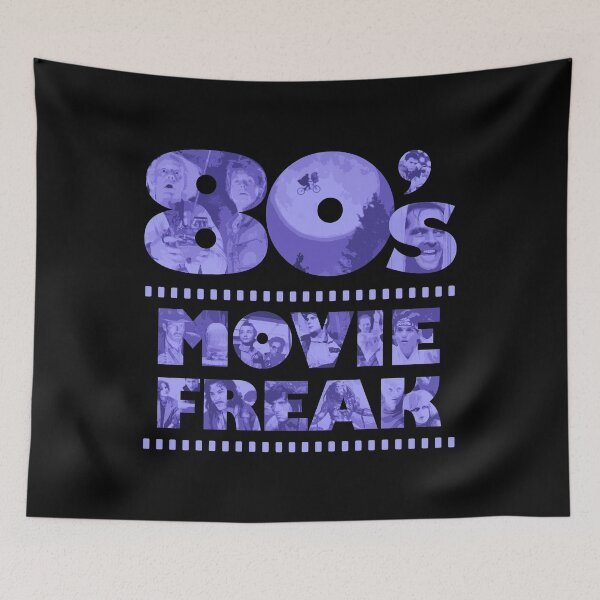 Item preview, 80's Movie Freak designed and sold by HobzyMerch.
