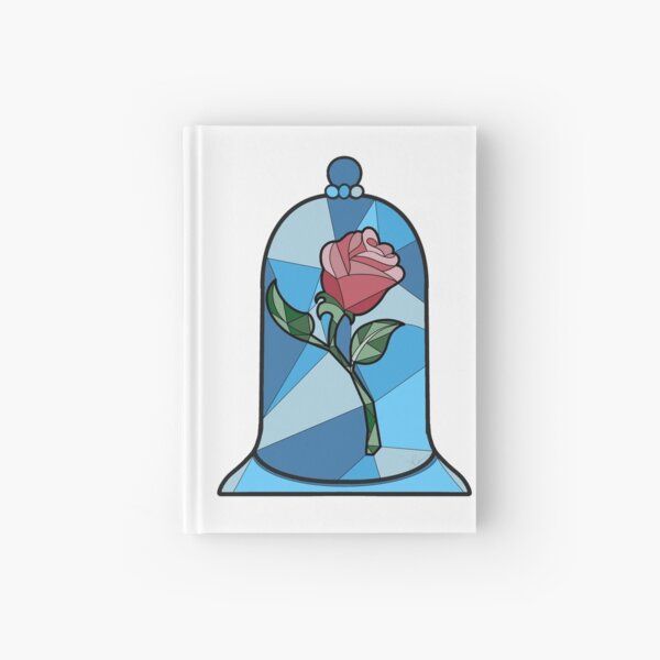 The Beauty And The Beast Rose Hardcover Journal By Nolaska Redbubble