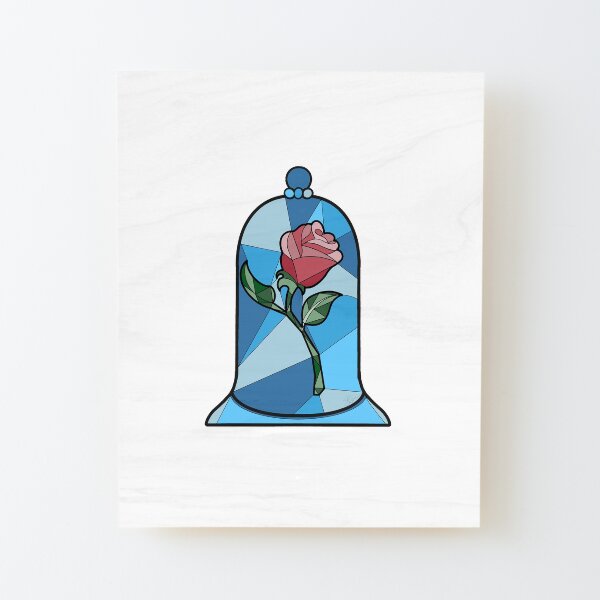 Enchanted Rose Wall Art Redbubble