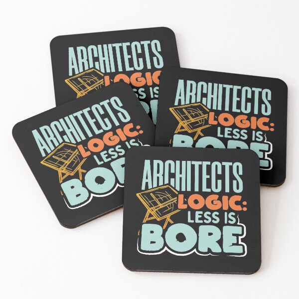 Item preview, Architects Logic Less Is Bore designed and sold by juniperdesign.