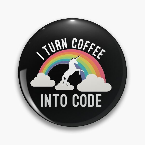 Item preview, I Turn Coffee Into Code designed and sold by flippinsg.