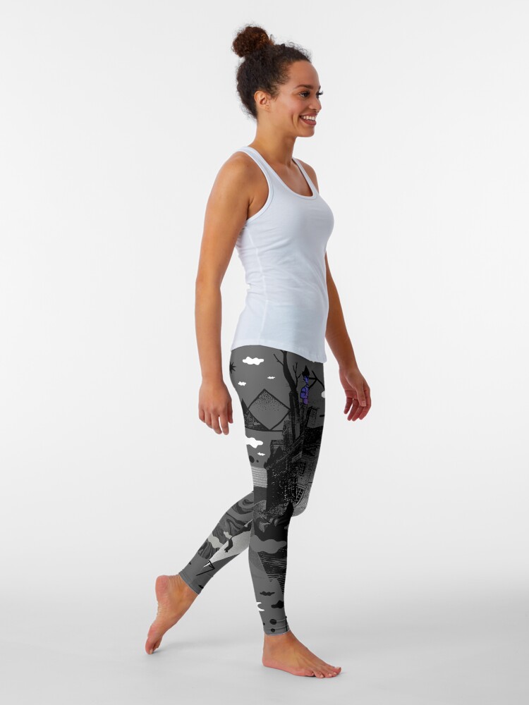 Alternate view of House is Not a Home Leggings