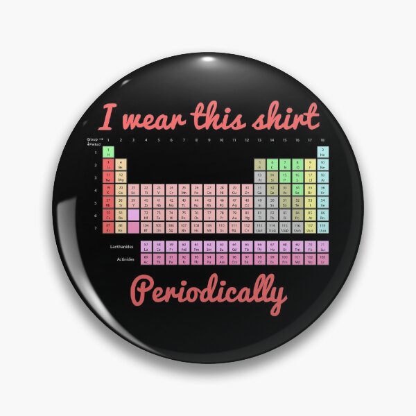 Item preview, I Wear This Shirt Periodically designed and sold by flippinsg.