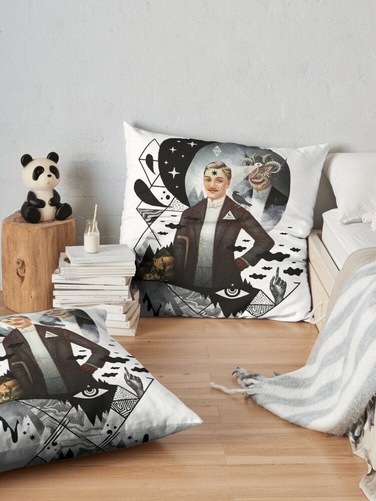 Alternate view of Piece of Mind Floor Pillow