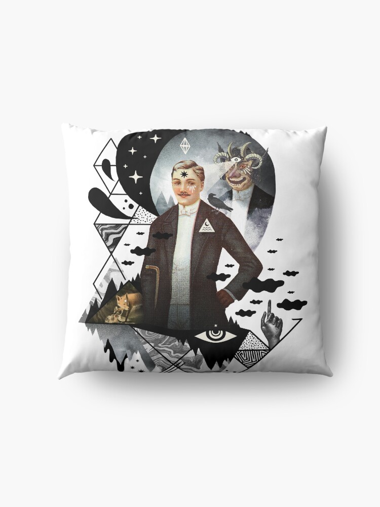 Alternate view of Piece of Mind Floor Pillow