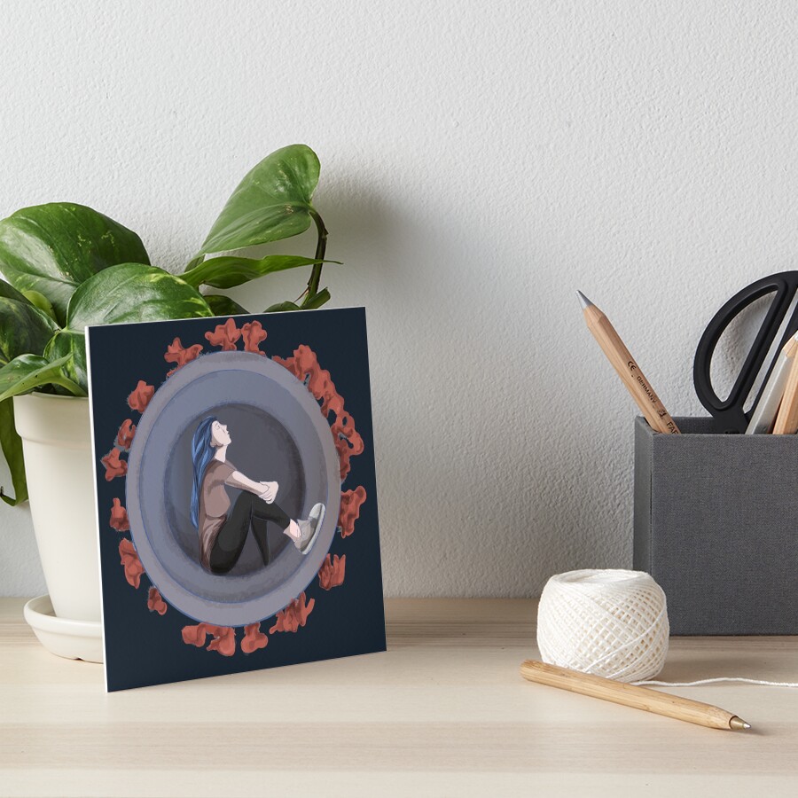 Item preview, Art Board Print designed and sold by ATurbulentFlow.