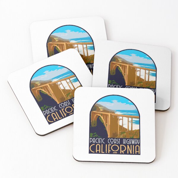 Item preview, Pacific Coast Highway Decal designed and sold by Decal Mania.