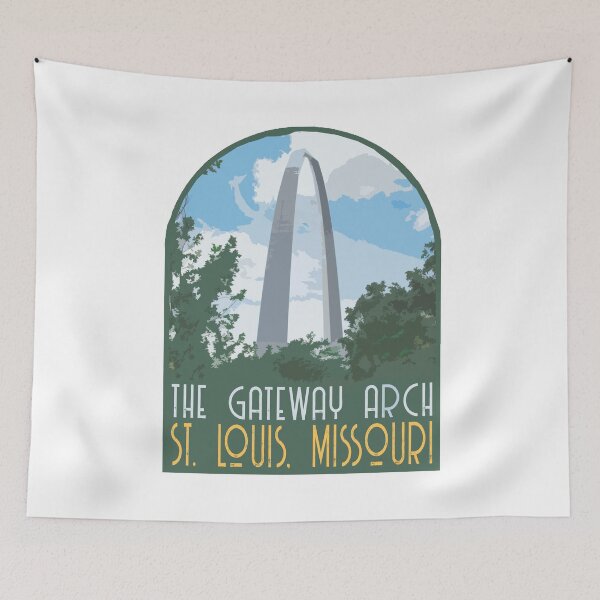 Item preview, Gateway Arch Decal designed and sold by Decal Mania.