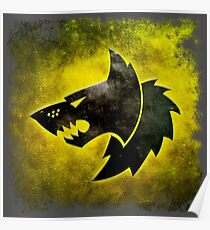 Wolf Icon Poster