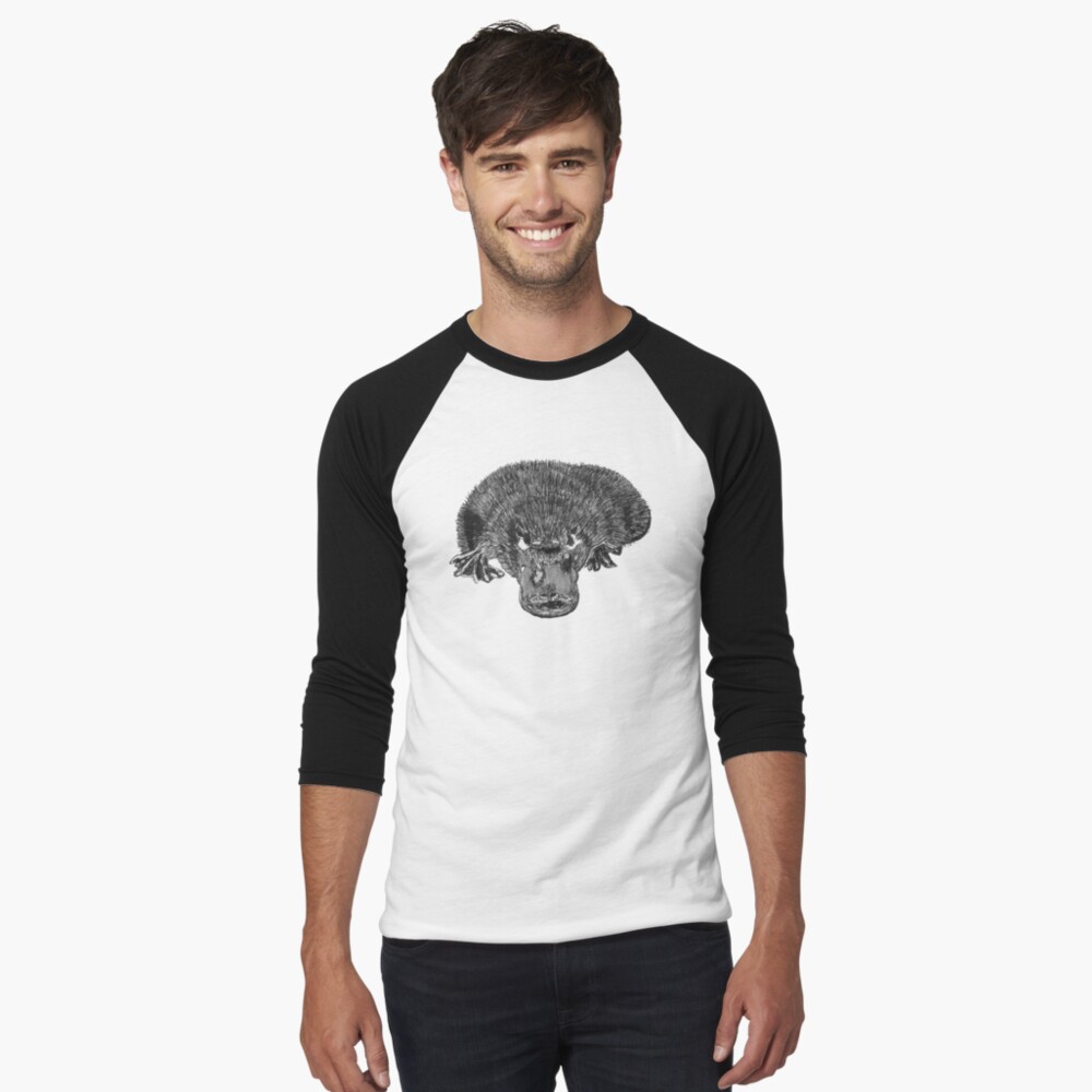 Item preview, Baseball ¾ Sleeve T-Shirt designed and sold by Wildcard-Sue.