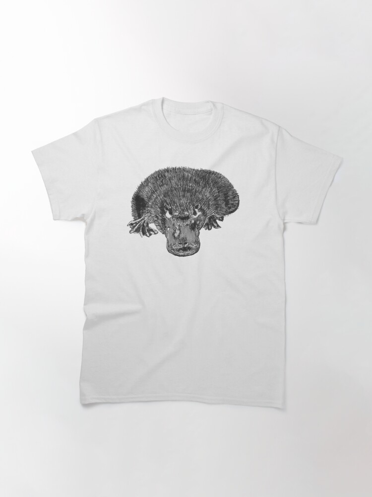 Thumbnail 2 of 7, Classic T-Shirt, Puddles the Platypus designed and sold by Wildcard-Sue.