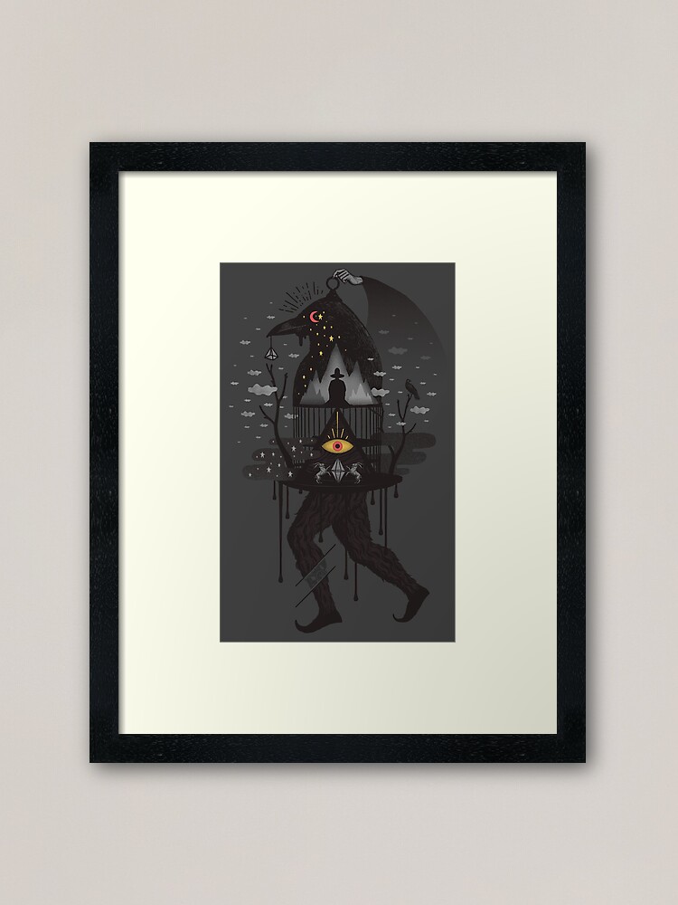 Alternate view of Prisoners Framed Art Print