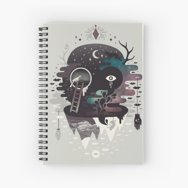 Daemon Spiral Notebook